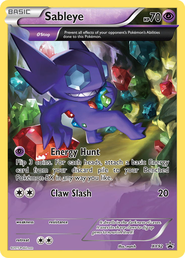 Sableye (XY92) [XY: Black Star Promos] | Gear Gaming Fayetteville