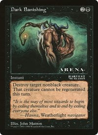 Dark Banishing (Oversized) [Oversize Cards] | Gear Gaming Fayetteville