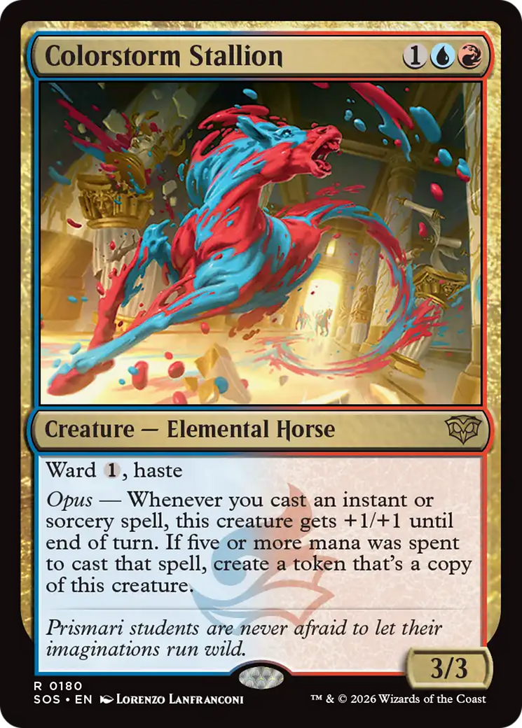Colorstorm Stallion [Secrets of Strixhaven] | Gear Gaming Fayetteville