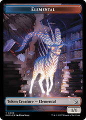 Elemental (9) // Vampire Double-Sided Token [March of the Machine Tokens] | Gear Gaming Fayetteville