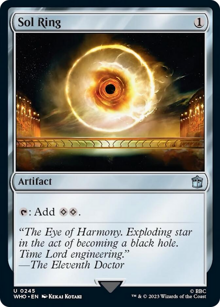 Sol Ring [Doctor Who] | Gear Gaming Fayetteville
