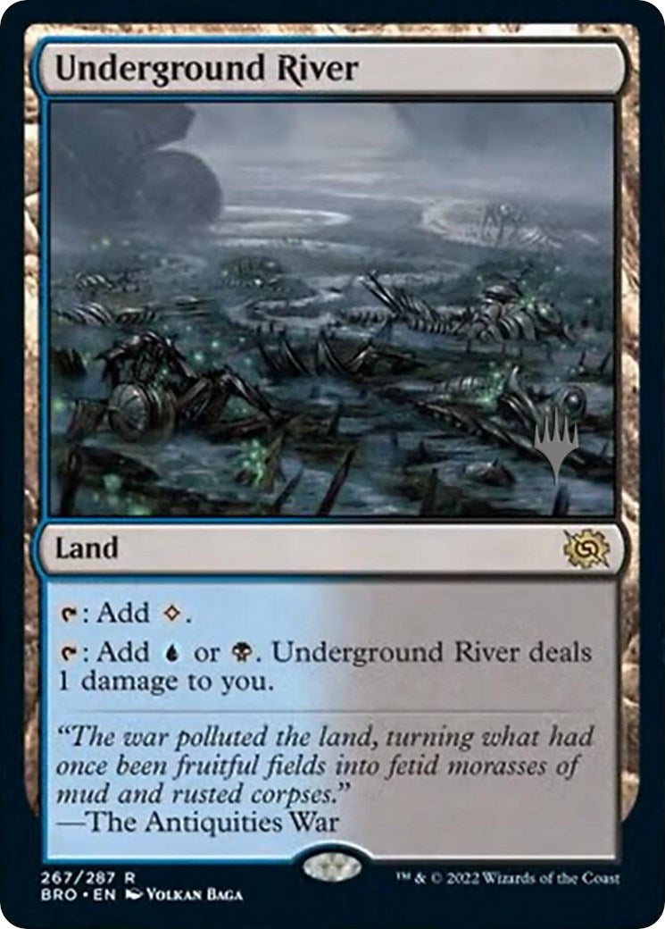 Underground River (Promo Pack) [The Brothers' War Promos] | Gear Gaming Fayetteville