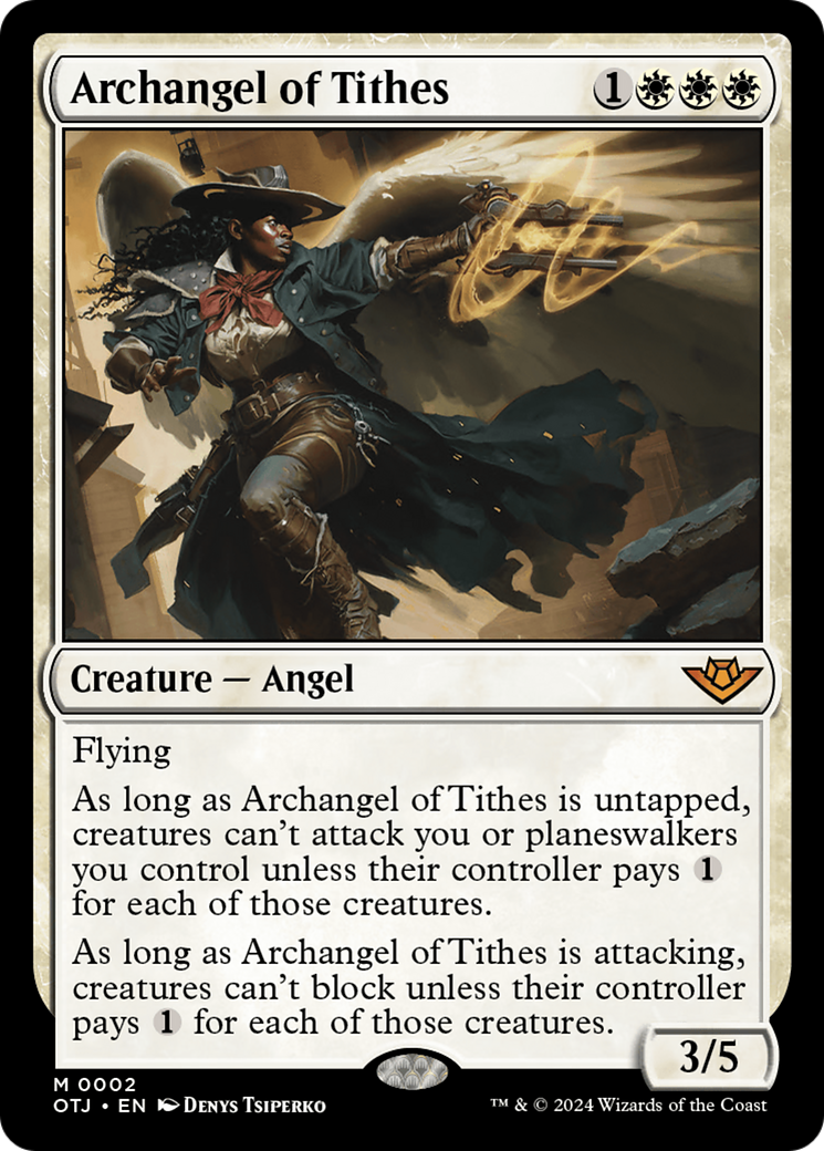 Archangel of Tithes [Outlaws of Thunder Junction] | Gear Gaming Fayetteville