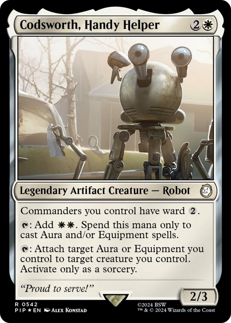 Codsworth, Handy Helper (Surge Foil) [Fallout] | Gear Gaming Fayetteville