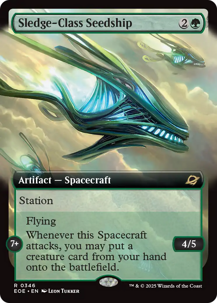 Sledge-Class Seedship (Extended Art) [Edge of Eternities] | Gear Gaming Fayetteville