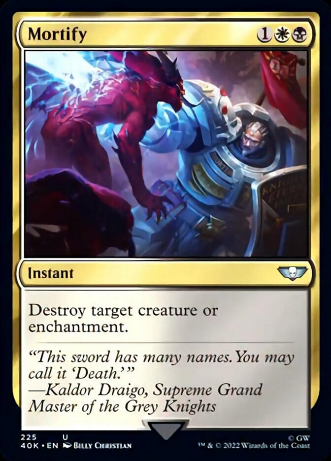 Mortify (Surge Foil) [Warhammer 40,000] | Gear Gaming Fayetteville