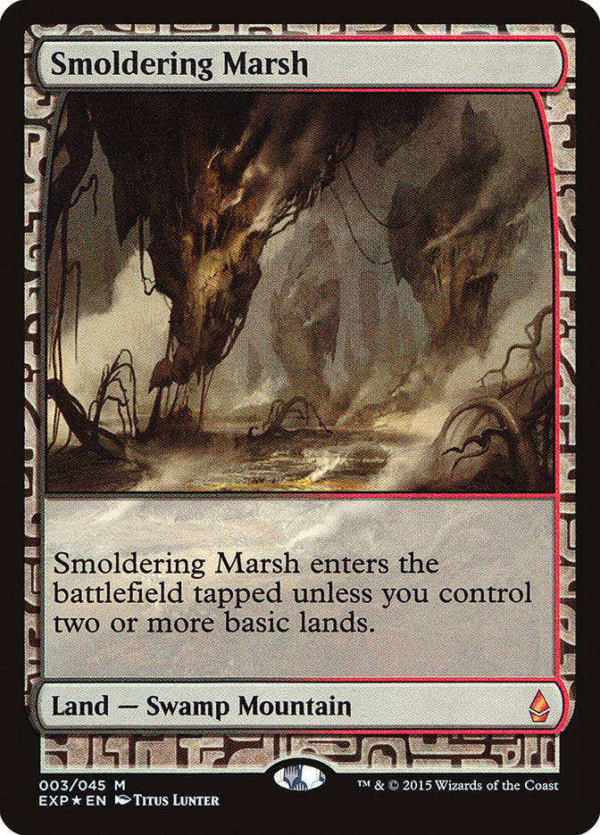 Smoldering Marsh [Zendikar Expeditions] | Gear Gaming Fayetteville