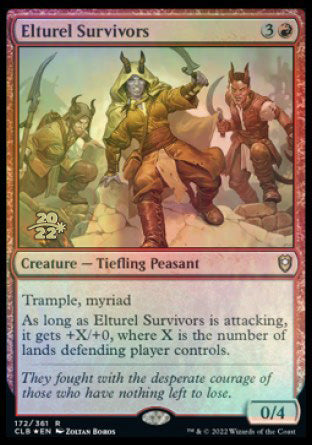 Elturel Survivors [Commander Legends: Battle for Baldur's Gate Prerelease Promos] | Gear Gaming Fayetteville