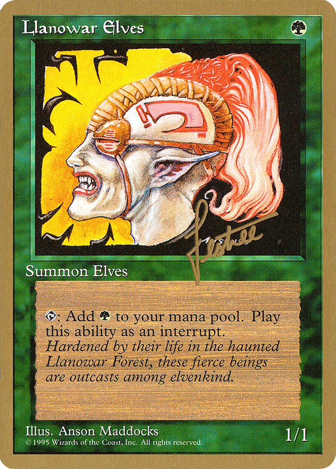 Llanowar Elves (Bertrand Lestree) [Pro Tour Collector Set] | Gear Gaming Fayetteville