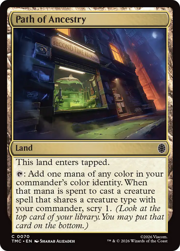 Path of Ancestry [Teenage Mutant Ninja Turtles Commander] | Gear Gaming Fayetteville