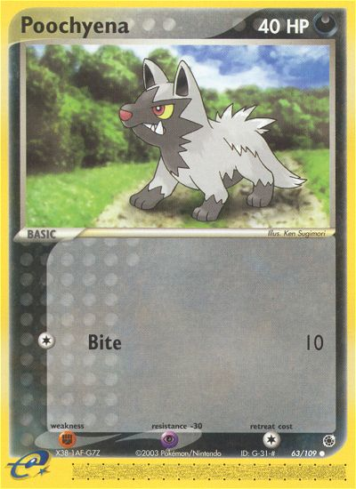 Poochyena (63/109) [EX: Ruby & Sapphire] | Gear Gaming Fayetteville