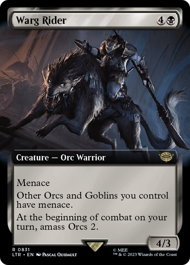 Warg Rider (Extended Art) [The Lord of the Rings: Tales of Middle-Earth] | Gear Gaming Fayetteville