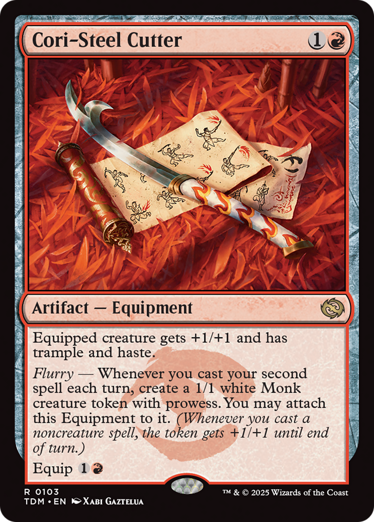 Cori-Steel Cutter [Tarkir: Dragonstorm] | Gear Gaming Fayetteville