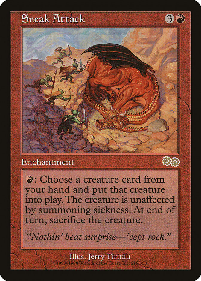 Sneak Attack [Urza's Saga] | Gear Gaming Fayetteville