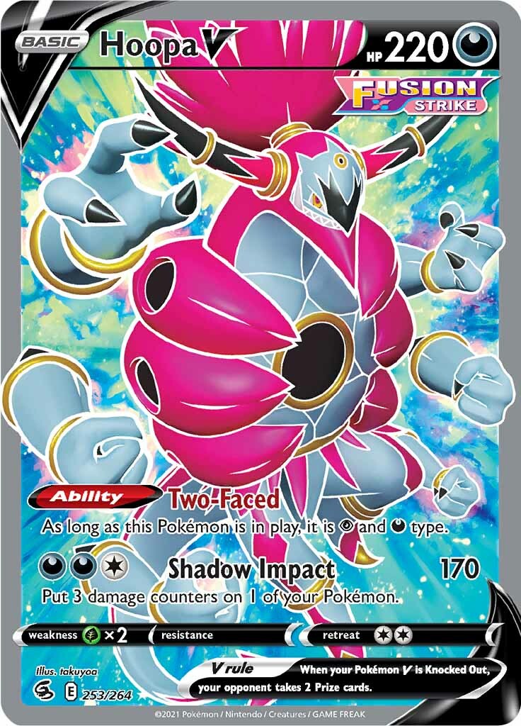 Hoopa V (253/264) [Sword & Shield: Fusion Strike] | Gear Gaming Fayetteville