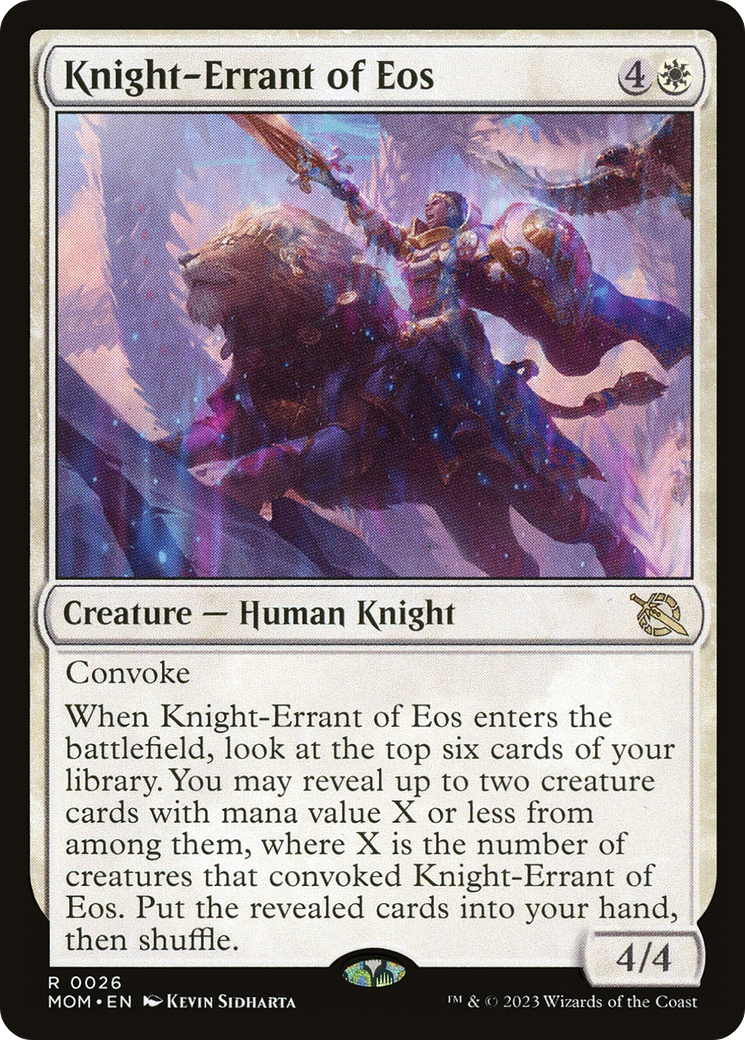 Knight-Errant of Eos [March of the Machine] | Gear Gaming Fayetteville