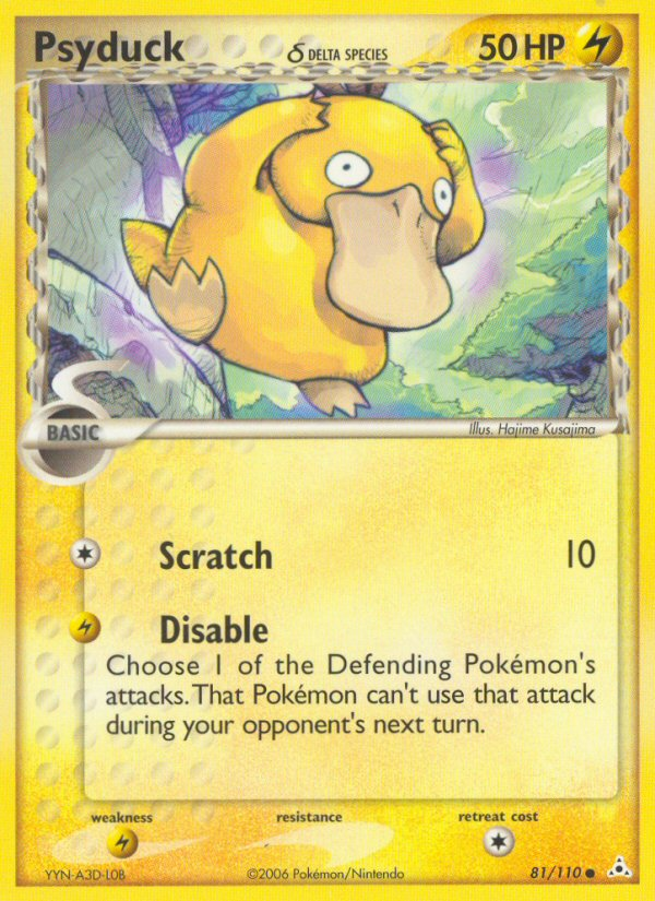 Psyduck (81/110) (Delta Species) [EX: Holon Phantoms] | Gear Gaming Fayetteville