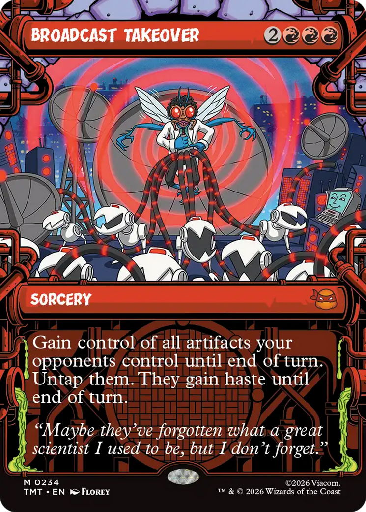 Broadcast Takeover (Showcase) [Teenage Mutant Ninja Turtles] | Gear Gaming Fayetteville