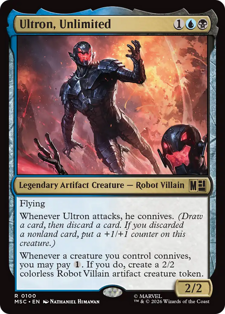 Ultron, Unlimited (Surge Foil) [Marvel Super Heroes Commander] | Gear Gaming Fayetteville