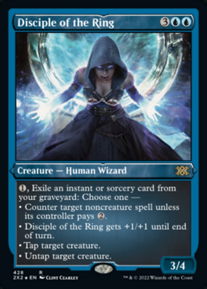 Disciple of the Ring (Foil Etched) [Double Masters 2022] | Gear Gaming Fayetteville