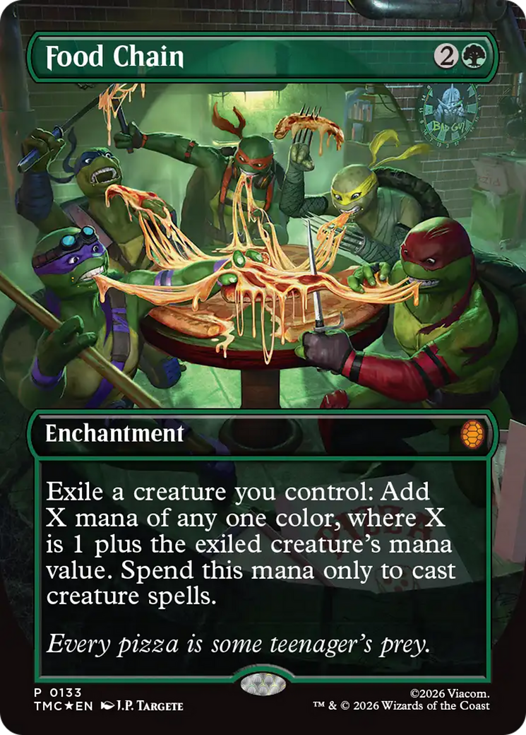 Food Chain (Borderless) [Teenage Mutant Ninja Turtles Commander] | Gear Gaming Fayetteville
