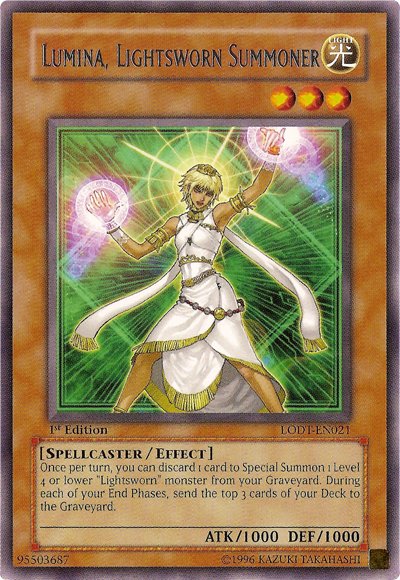 Lumina, Lightsworn Summoner [LODT-EN021] Rare | Gear Gaming Fayetteville