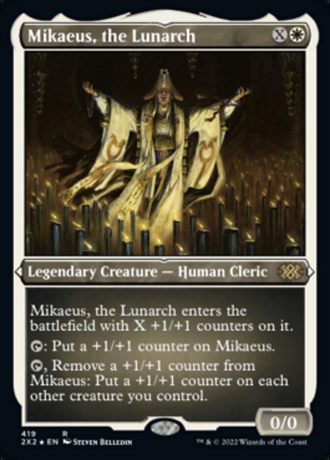 Mikaeus, the Lunarch (Foil Etched) [Double Masters 2022] | Gear Gaming Fayetteville