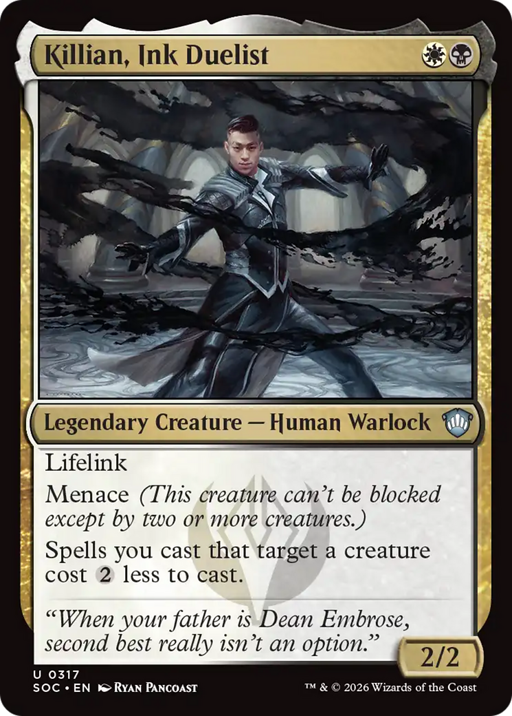 Killian, Ink Duelist [Secrets of Strixhaven Commander] | Gear Gaming Fayetteville