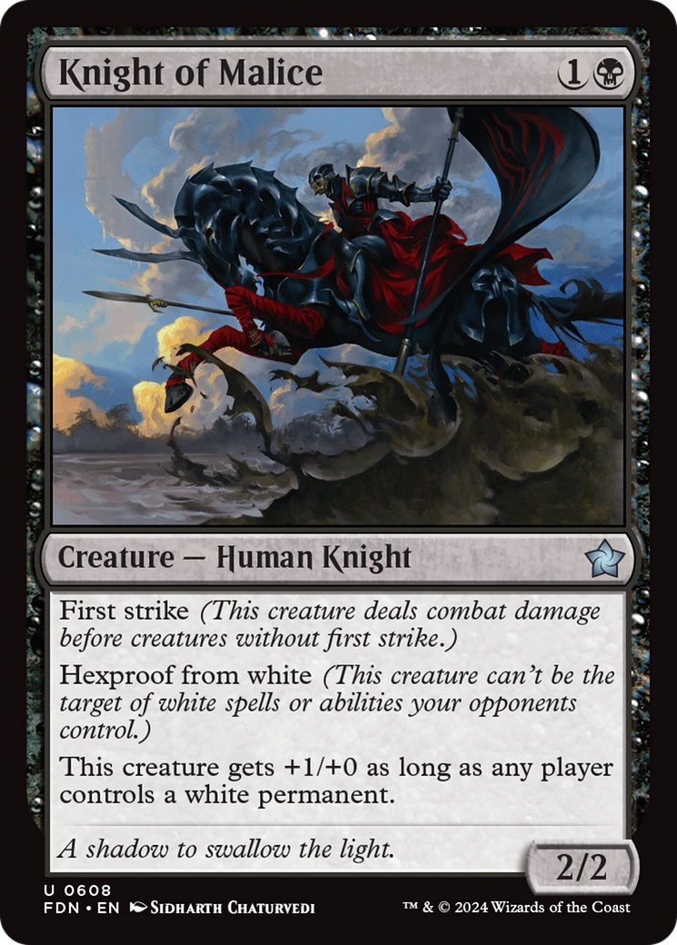 Knight of Malice [Foundations] | Gear Gaming Fayetteville