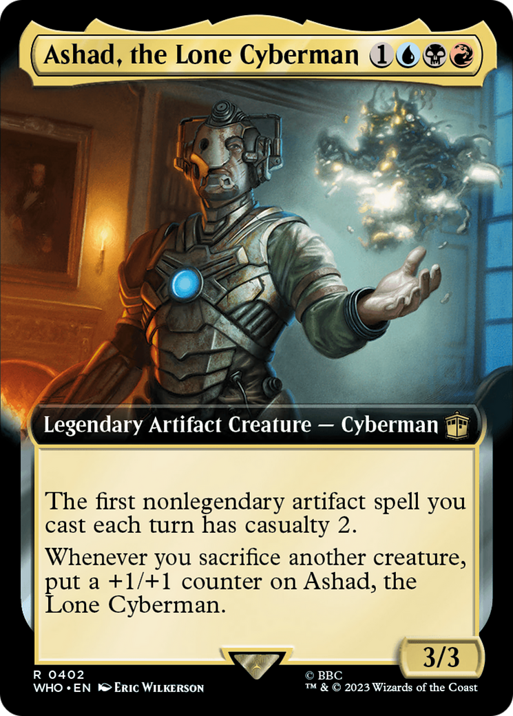 Ashad, the Lone Cyberman (Extended Art) [Doctor Who] | Gear Gaming Fayetteville