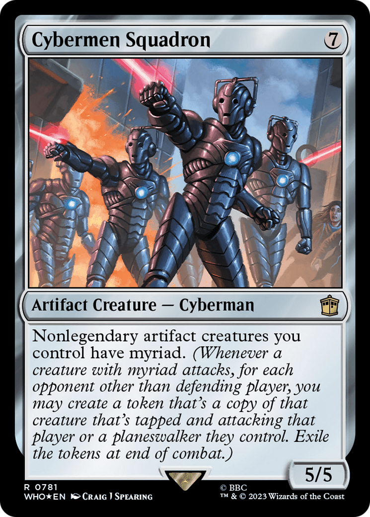 Cybermen Squadron (Surge Foil) [Doctor Who] | Gear Gaming Fayetteville