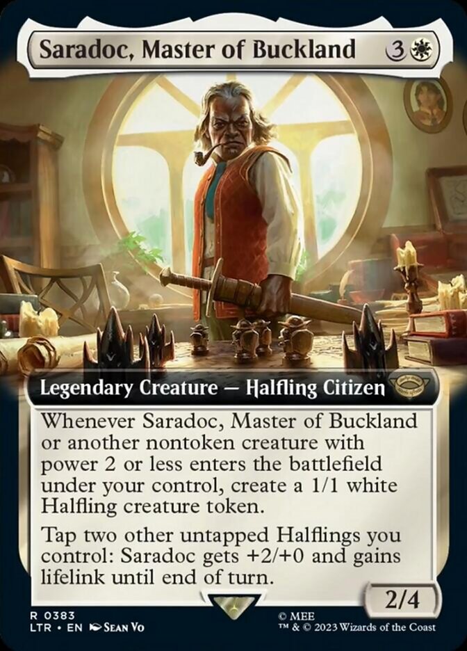 Saradoc, Master of Buckland (Extended Art) [The Lord of the Rings: Tales of Middle-Earth] | Gear Gaming Fayetteville