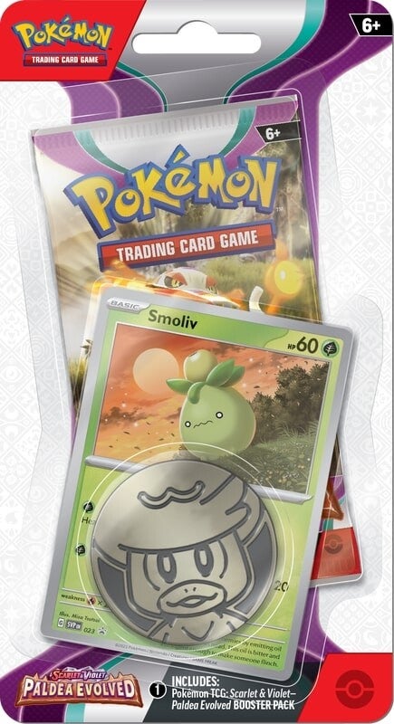 Scarlet & Violet: Paldea Evolved - Single Pack Blister (Smoliv) | Gear Gaming Fayetteville