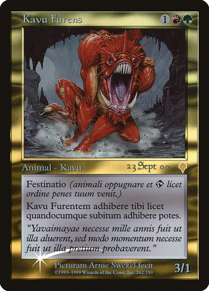 Raging Kavu [Invasion Promos] | Gear Gaming Fayetteville