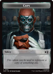 Copy (001) // Wall (003) Double-Sided Token [Marvel Super Heroes Commander Tokens] | Gear Gaming Fayetteville
