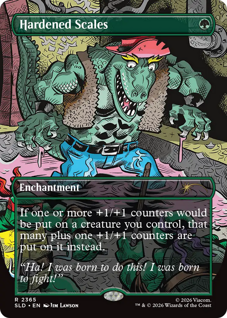 Hardened Scales [Secret Lair Drop Series] | Gear Gaming Fayetteville