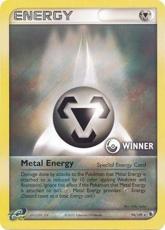 Metal Energy (94/109) (Winner) [EX: Ruby & Sapphire] | Gear Gaming Fayetteville