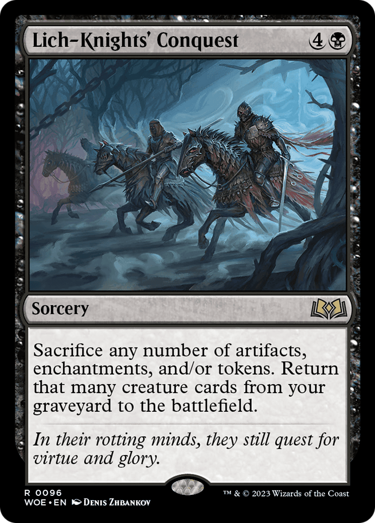 Lich-Knights' Conquest [Wilds of Eldraine] | Gear Gaming Fayetteville