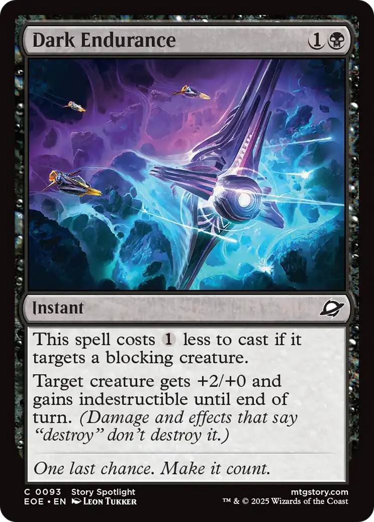 Dark Endurance [Edge of Eternities] | Gear Gaming Fayetteville