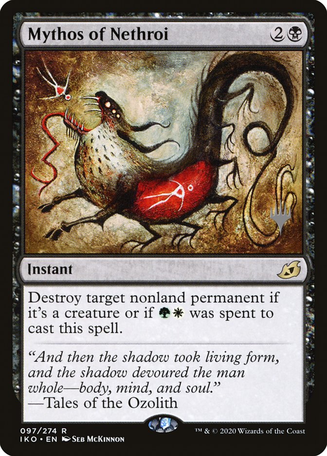 Mythos of Nethroi (Promo Pack) [Ikoria: Lair of Behemoths Promos] | Gear Gaming Fayetteville