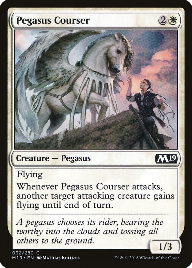 Pegasus Courser [Core Set 2019] | Gear Gaming Fayetteville
