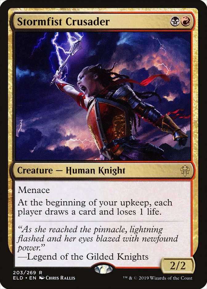 Stormfist Crusader [Throne of Eldraine] | Gear Gaming Fayetteville