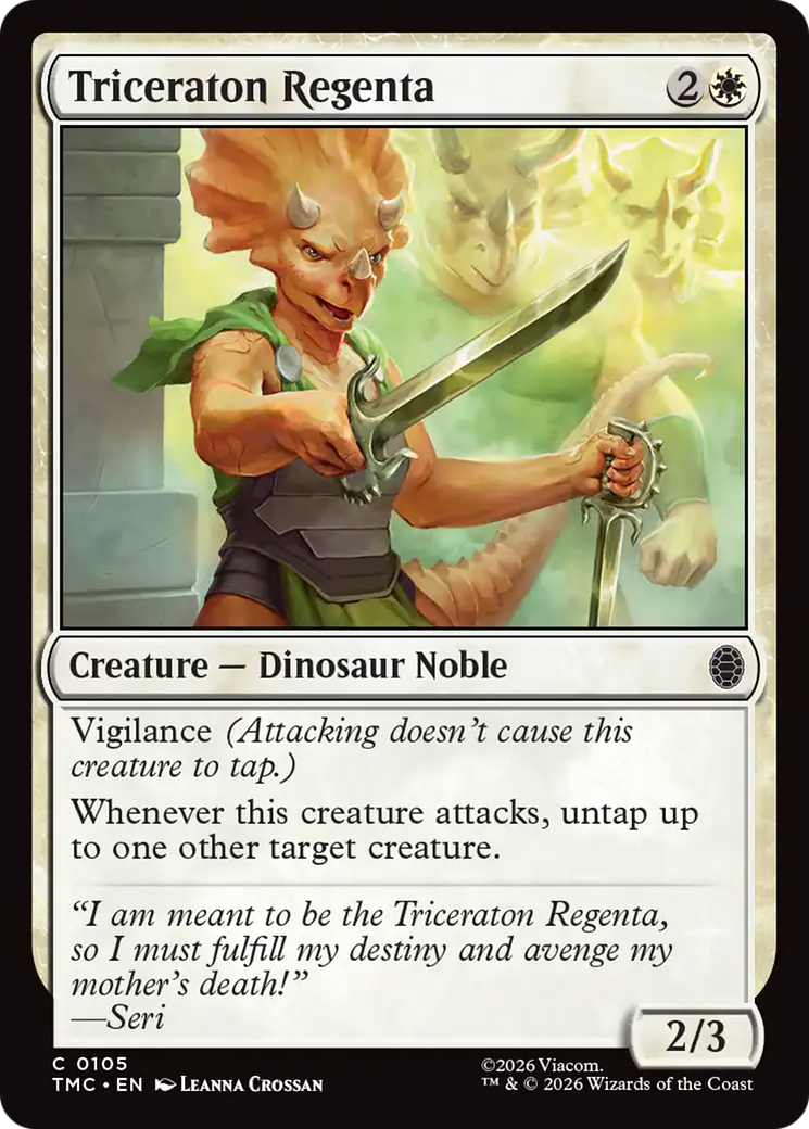 Triceraton Regenta [Teenage Mutant Ninja Turtles Commander] | Gear Gaming Fayetteville