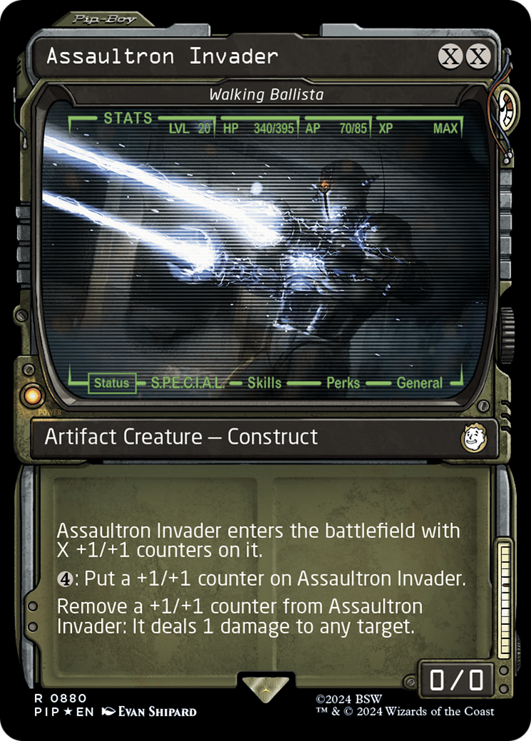 Assaultron Invader - Walking Ballista (Surge Foil) [Fallout] | Gear Gaming Fayetteville