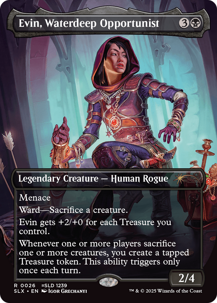 Evin, Waterdeep Opportunist [Secret Lair: Universes Within] | Gear Gaming Fayetteville
