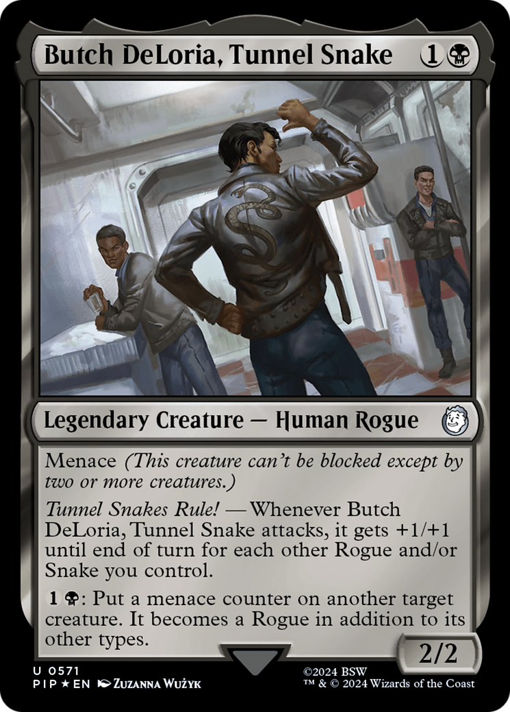 Butch DeLoria, Tunnel Snake (Surge Foil) [Fallout] | Gear Gaming Fayetteville