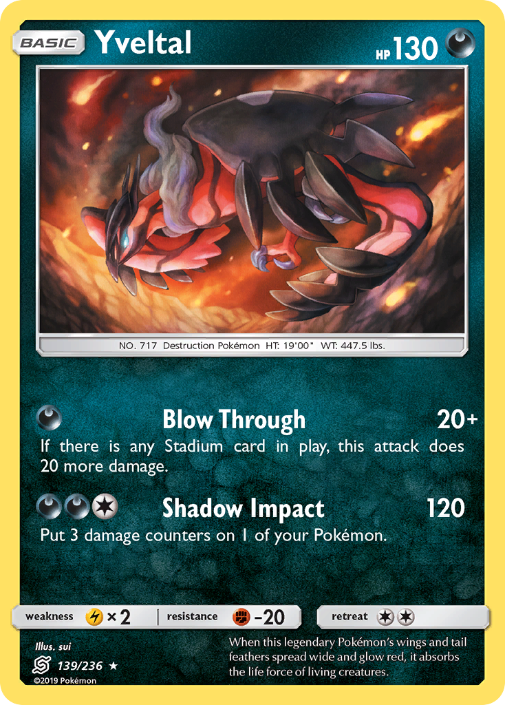 Yveltal (139/236) [Sun & Moon: Unified Minds] | Gear Gaming Fayetteville