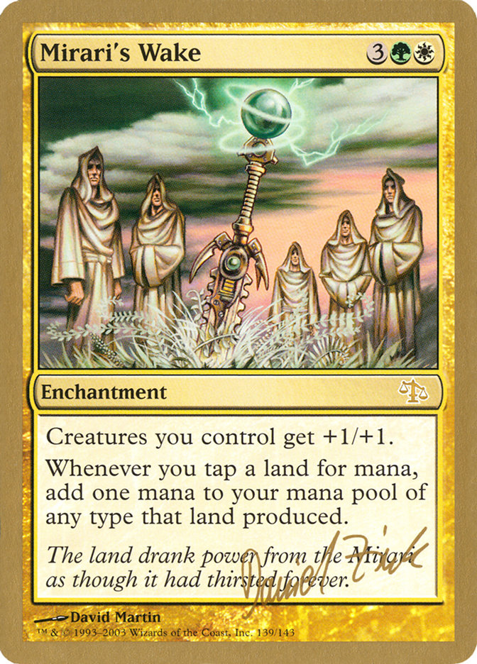 Mirari's Wake (Daniel Zink) [World Championship Decks 2003] | Gear Gaming Fayetteville