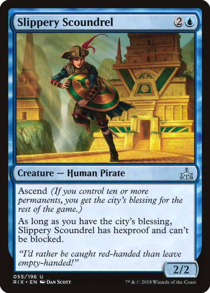Slippery Scoundrel [Rivals of Ixalan] | Gear Gaming Fayetteville