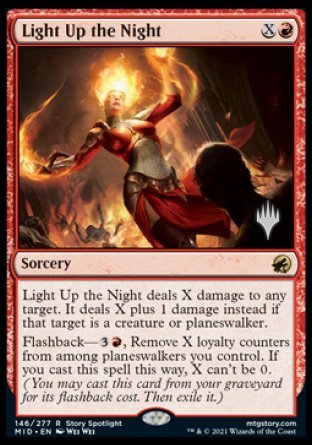 Light Up the Night (Promo Pack) [Innistrad: Midnight Hunt Promos] | Gear Gaming Fayetteville